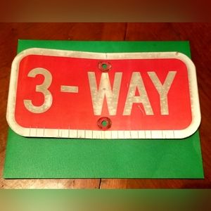 3- Way Sign